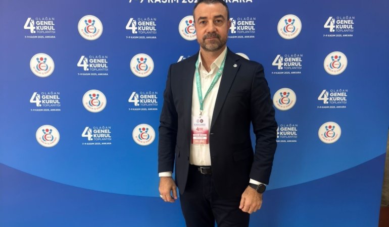 Emre Promet HAK-İŞ Üst Kurul Delegeliğine Seçildi