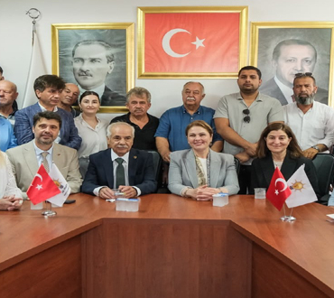 MAN ÖZCANA AKP ZİYARETİ